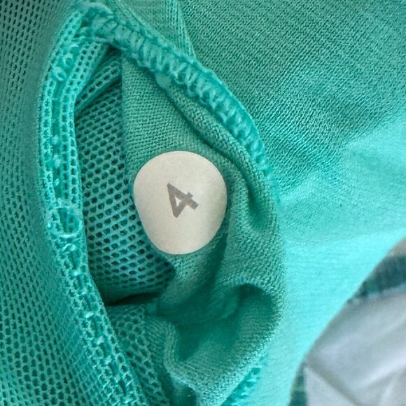 Lululemon Power Y Tank *Luon Space Dye Camo Alberta Lake Fresh Teal - Picture 5 of 5